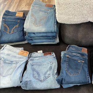 Lightly Worn Hollister Jeans and Capris